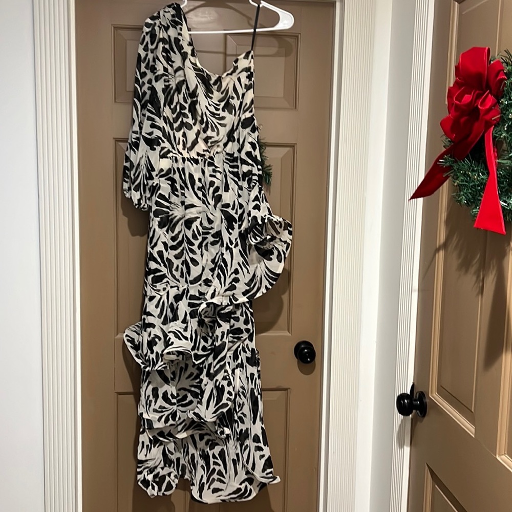 Alexis by target one should black and white dress